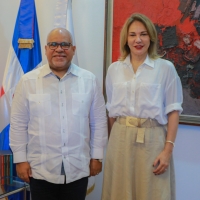 Director de Promipyme y ministra de Cultura sostienen encuentro de trabajo